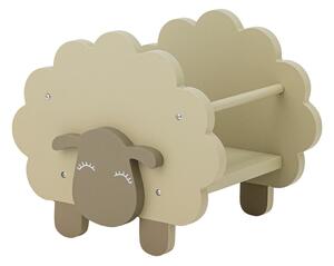Bibliotecă de copii bej 30,5x30x35 cm Dolly – Bloomingville Mini