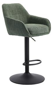 Scaune de bar verzi 2 buc. (înălțime șezut 69 cm) Avola – Unique Furniture