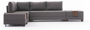 Canapea extensibilă de colț Fly Corner Sofa Bed Left - Brown