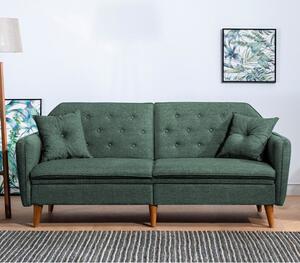 Canapea extensibilă cu 3 locuri Terra-Green Verde