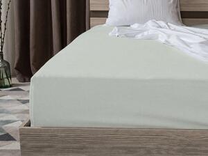 Cearsaf Jersey mentol deschis 90 x 200 cm