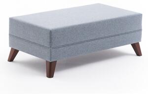 Canapea extensibilă de colț Bella Soft Mini Kose Right - Blue