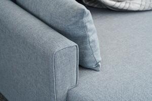 Canapea extensibilă de colț Bella Soft Mini Kose Right - Blue