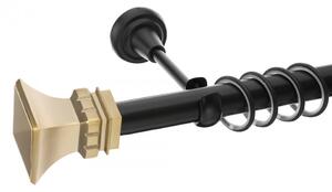 Galerie simpla Verona black gold 25mm