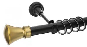 Galerie simpla Luxor black gold 25mm
