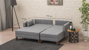 Canapea extensibilă de colț Bella Corner Sofa Right 2