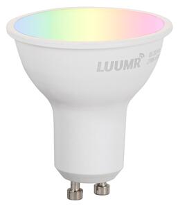 Lampă de perete inteligentă modernă neagră IP44 incl. 2 Wifi GU10 - Baleno