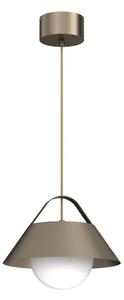 Lustră suspendată pe cablu FUNDA 1xE27/15W/230V bronz