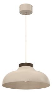 Lustră suspendată pe cablu BASCA 1xE27/15W/230V bej/maro