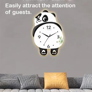 Ceas De Perete Led Cu Panda Dansator Pandatime™