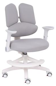 Scaun de birou pentru copii BunnyFit Grey