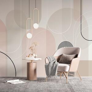 Tapet Arce minimaliste elegante, Fototapet Abstract, w02826 : Uwalls.ro