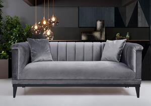 Canapea cu 2 locuri Trendy-Dark Grey Gri inchis