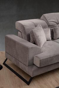 Canapea de colț Frido Left (Chl+3R) - Light Grey