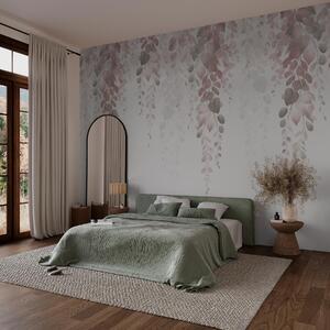 Fototapet Frunze delicate care cad ușor în cascadă, Fototapet flori, Fototapet populare, w02885 - Tapeko.ro