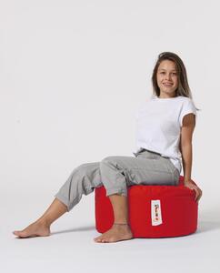 Puf de grădină Round Pouf-Red roșu