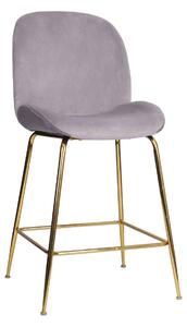 Scaun de bar Dori Gold gri