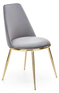 Scaun de sufragerie Kincardine (gri + auriu). 1039695