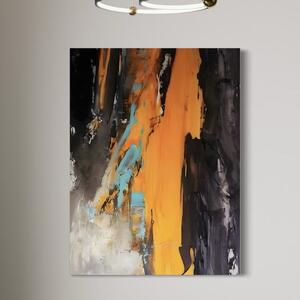 Tablou Canvas Premium LuxCanva® C1017, Culori Abstracte Pe Pinza , Culori, Living, Birou, Relaxare, Culori Vibrante