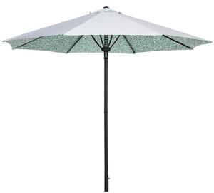 Outsunny Parasolar Umbrela de Gradina, Umbrela de Masa in Aer Liber Umbrela de Soare cu Copertina cu 8 Spite, Verde | AOSOM RO