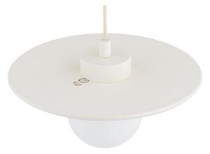 Argon 8949 - Lustru suspendat pe cablu BOLL 1xG9/6W/230V alb