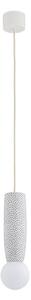 Argon 8938 - Lampă suspendată pe cablu BOLL 1xG9/6W/230V albă
