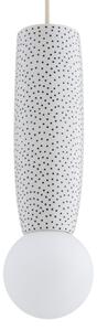 Argon 8938 - Lampă suspendată pe cablu BOLL 1xG9/6W/230V albă