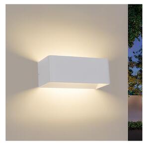 Brilagi - Aplică de perete pentru exterior DONNANI LED/7W/230V 20 cm alb IP44