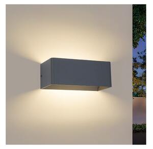 Brilagi - Aplică LED de exterior DONNANI, 7W, 230V, 20 cm, antracit, IP44