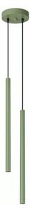 Sollux SL.2134 - Lustră suspendată pe cablu PASTELO 2xG9/8W/230V verde