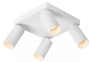 Lucide 09939/14/31 - Plafonieră cu spoturi CLUBS 4xGU10/40W/230V albă