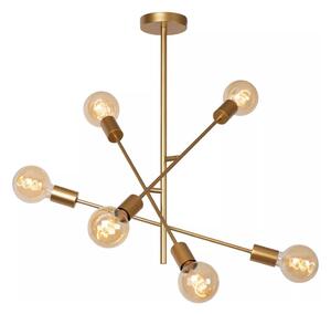 Lucide 21119/06/02 - Lustră pe tijă LESTER 6xE27/40W/230V