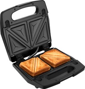 ASTOREO Toaster SENCOR 3in1 - neagra - Mărimea 3 placi inlocuibile