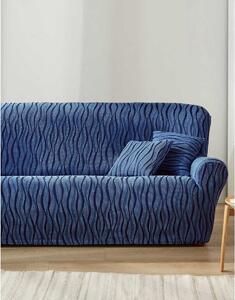 ASTOREO Husa jacquard pentru canapea si fotoliu - albastră - Mărimea canapea 2 pers
