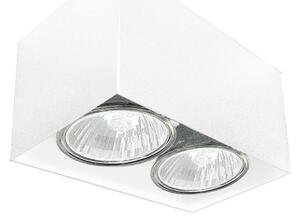 Brosline 1077 - Spot CAGE 2xGU10/10W/230V alb