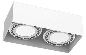 Brosline 1270 - Spot aplicat CAGE 2x GU10/18W/230V, alb