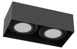 Brosline 1269 - Spot CAGE 2x GU10, 18W, 230V, negru