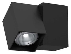 Brosline 2292 - Aplica de perete tip spot CUBE 1xGU10/10W/230V, negru