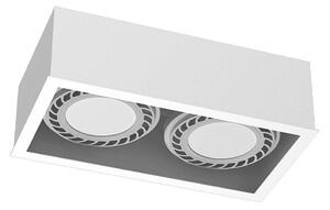 Brosline 1274 - Spot CAGE 2xGU10/18W/230V alb