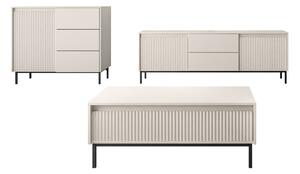 Set de living Comfivo Delruva II, Cașmir, PAL laminat, MDF