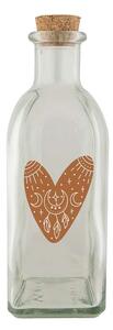 Sticlă Bohemia Gifts Heart, 500 ml