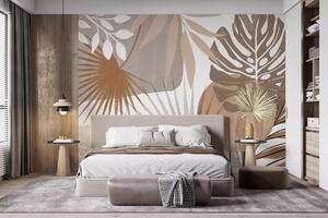 Fototapet Eleganța subtilă a naturii’ în design, Fototapet tropice, Fototapet populare, w08738 - Tapeko.ro