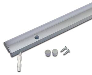 Hera Lampă LED încastrată ModuLite F, aluminiu, 90 cm, 3.000 K, aluminiu, Metalic, Bucătărie, Metal, Modern