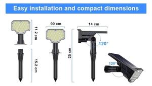 Lampă solară LED Viking, 1 W, 3,7 V, IP65, 6000 K, 2200 mAh