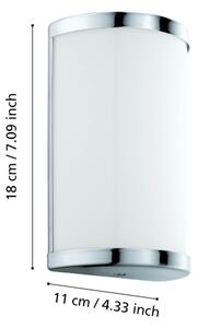 Eglo 95773 - Corp de iluminat LED perete CUPELLA 2xLED/4,5W/230V