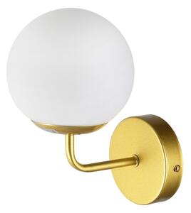 Brilagi - Lampă de perete MALIVA 1xE14/15W/230V aurie/albă