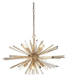 Endon 81935 - Candelabru cu lanț 8xE14/40W/230V, auriu