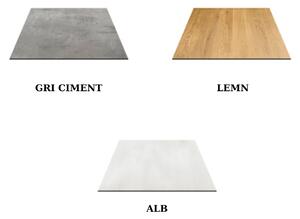 BLAT MASA PATRAT MELAMINAT -HORECA- - ALB - 60 CM / 60 CM