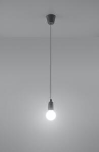 Sollux Lighting Diego lampă suspendată 1x60 W gri/frasin SL.0575