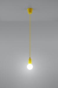 Sollux Lighting Diego lampă suspendată 1x60 W galben SL.0578